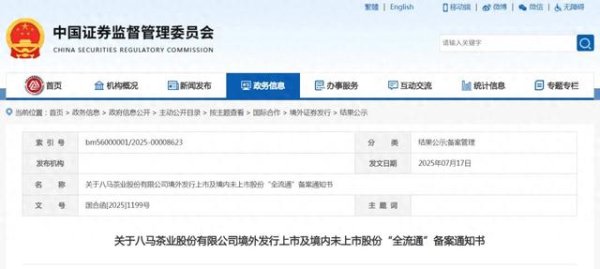 专业正规安全股票配资公司 八马茶业完成港股上市备案, 中国最大的高端茶企