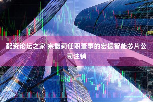 配资论坛之家 宗馥莉任职董事的宏振智能芯片公司注销