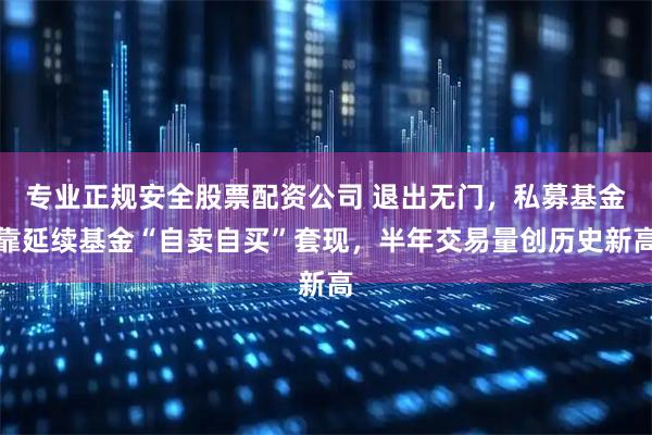 专业正规安全股票配资公司 退出无门，私募基金靠延续基金“自卖自买”套现，半年交易量创历史新高
